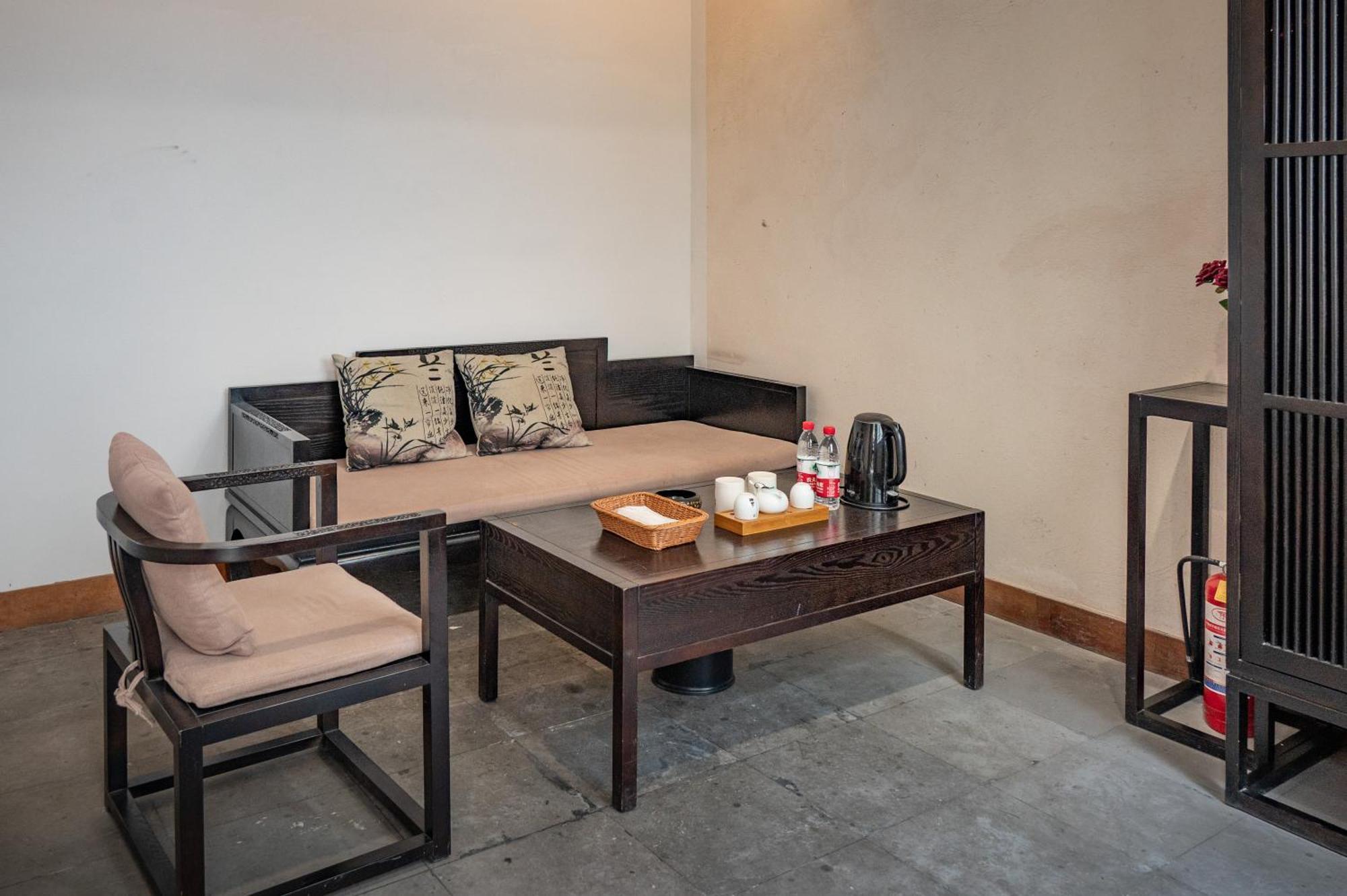 Tingjian Musu Private Soup Design Homestay - South Gate Of Wuzhen Xizha Scenic Area Tongxiang Exteriör bild