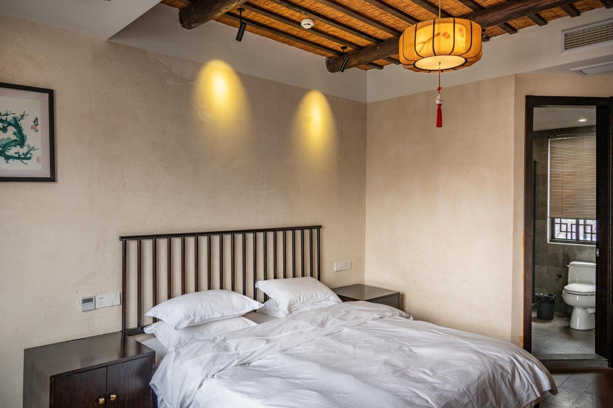 Tingjian Musu Private Soup Design Homestay - South Gate Of Wuzhen Xizha Scenic Area Tongxiang Exteriör bild